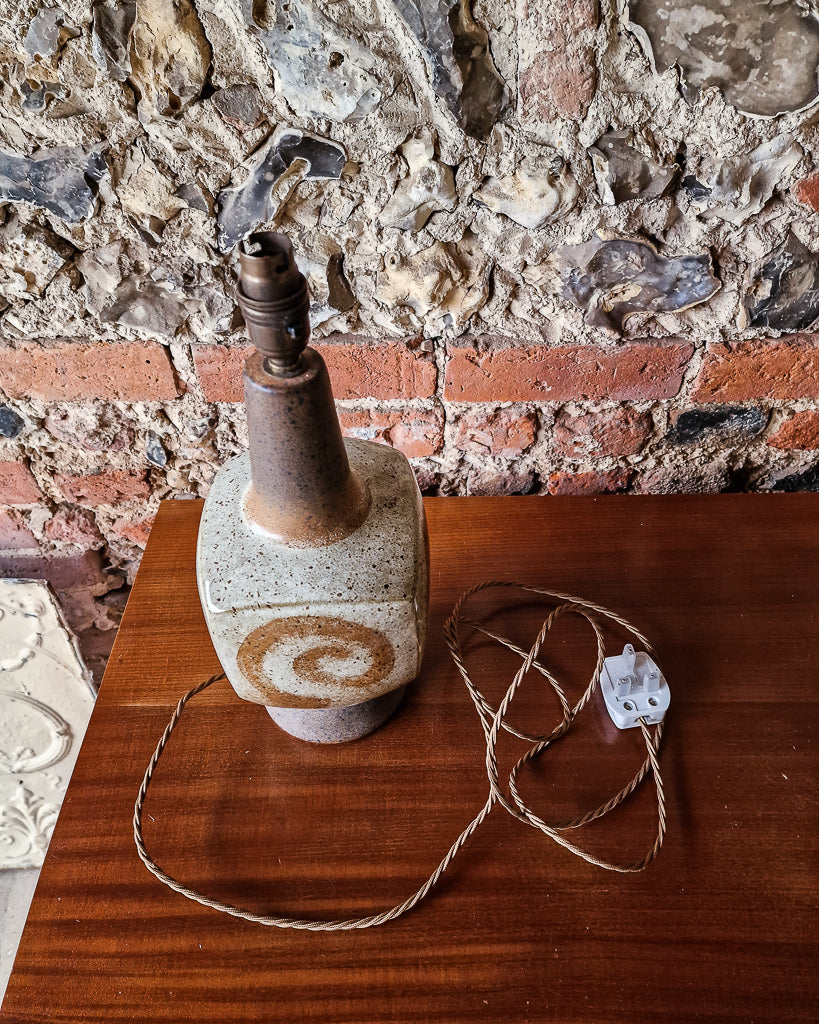 Studio Pottery Ceramic Table Lamps (Pair)