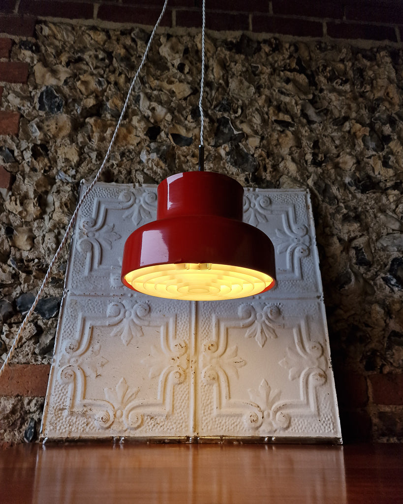 Mid Century Plug & Hang  Bumling Ceiling Pendant Light Anders Pehrson