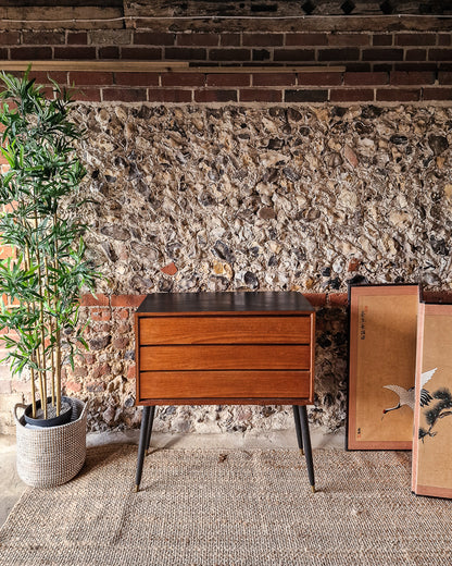 Mid Century Teak Chest of Drawers