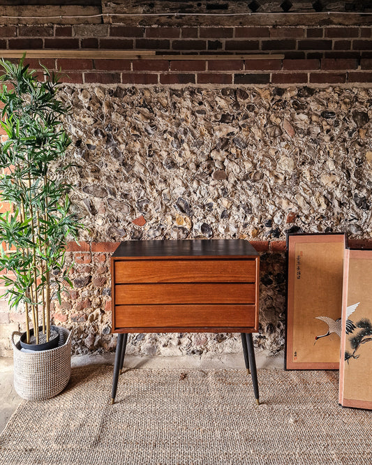 Mid Century Teak Chest of Drawers