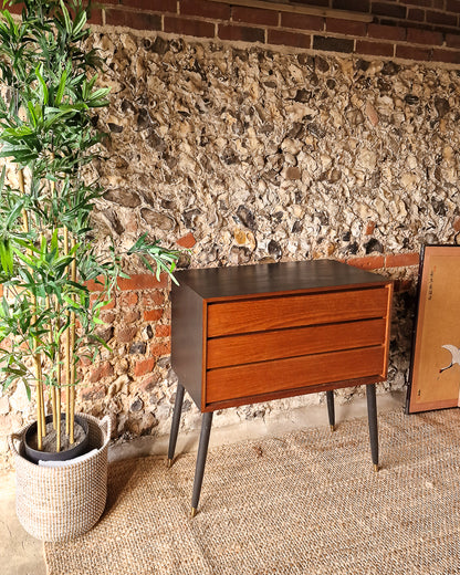 Mid Century Teak Chest of Drawers