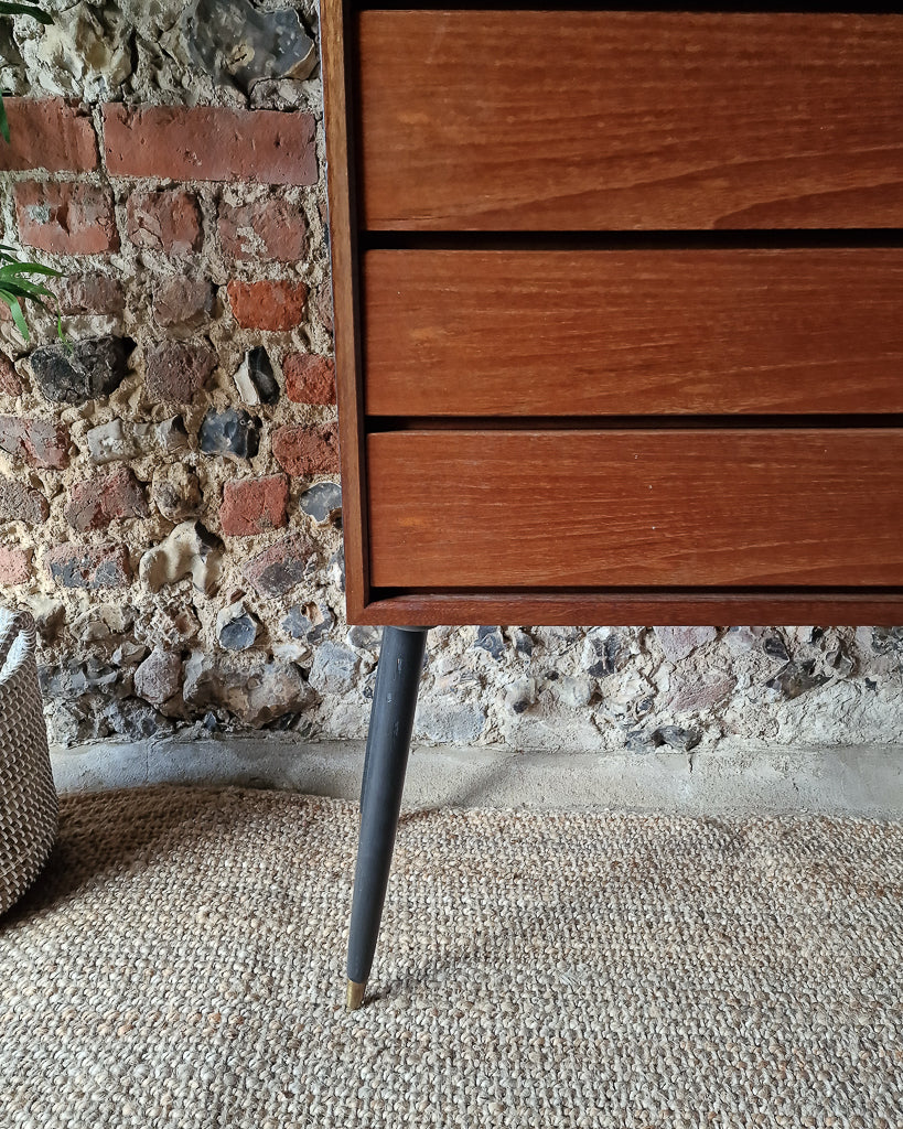 Mid Century Teak Chest of Drawers