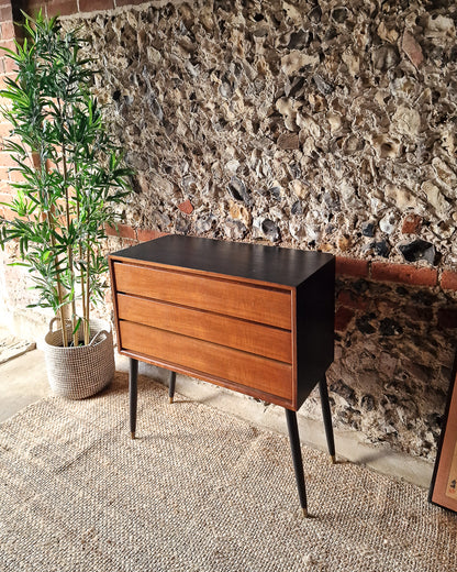 Mid Century Teak Chest of Drawers