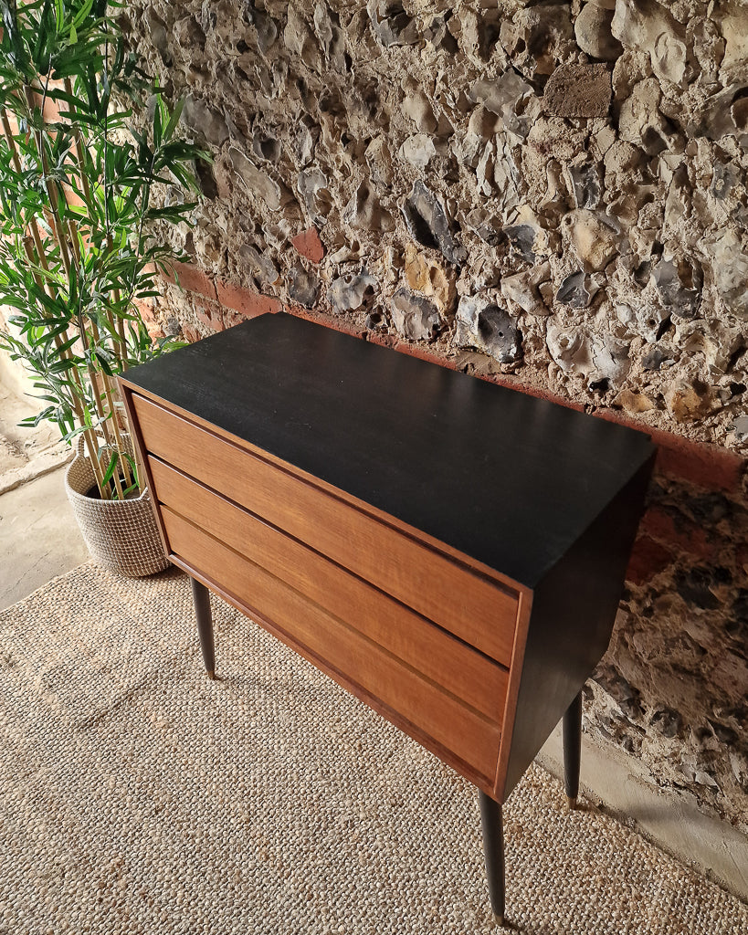 Mid Century Teak Chest of Drawers