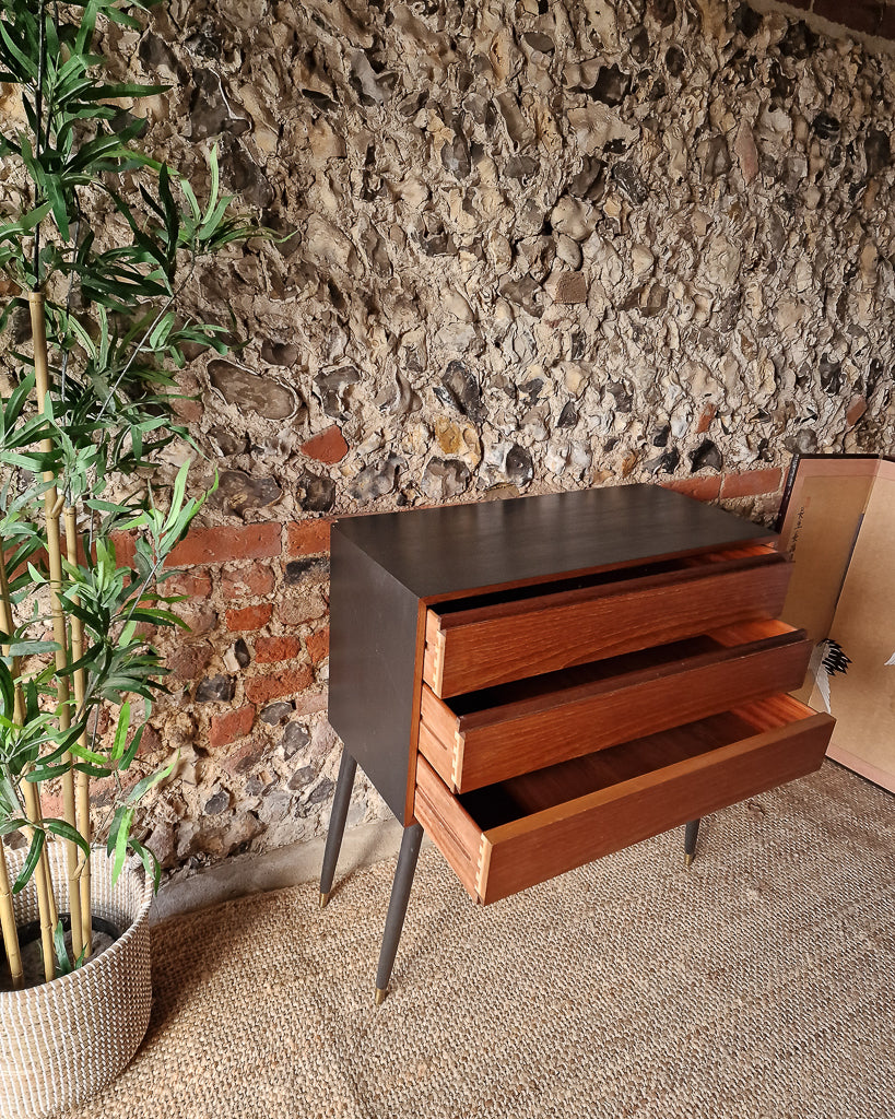 Mid Century Teak Chest of Drawers