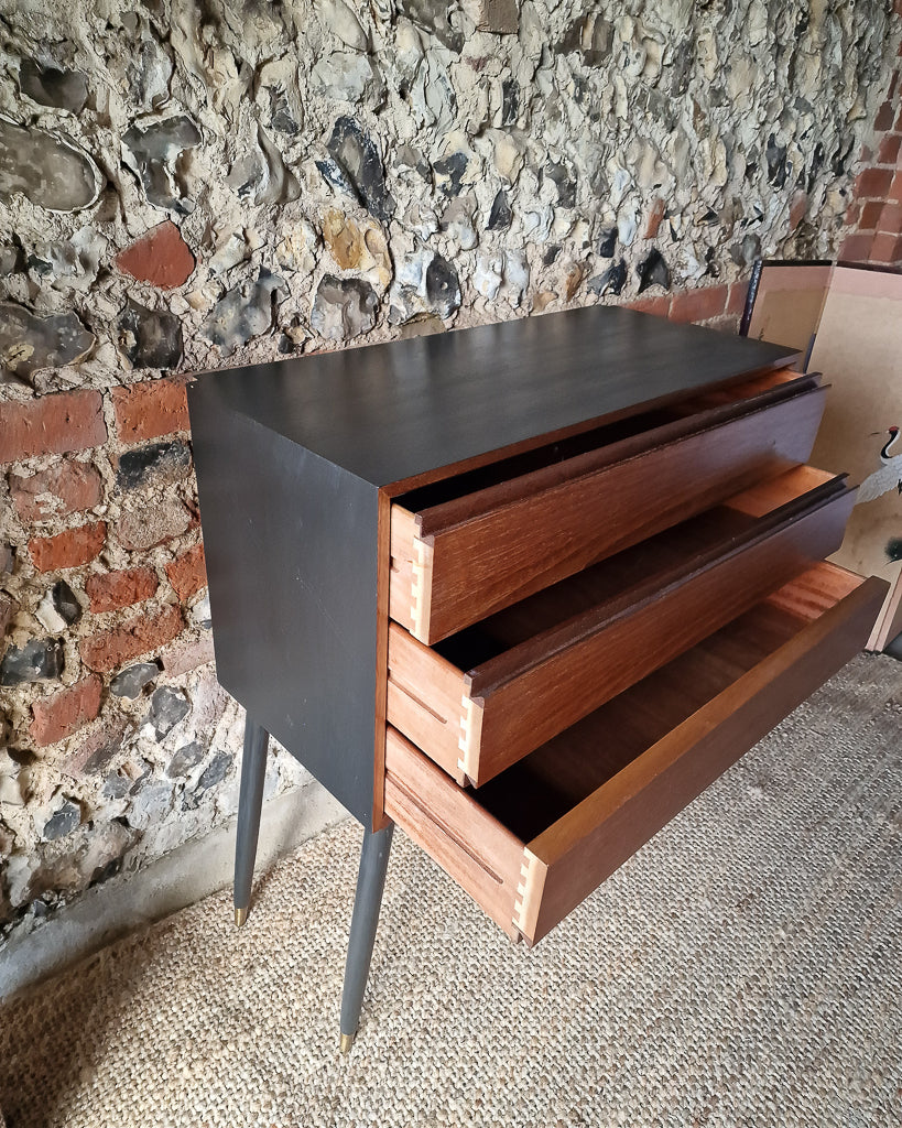 Mid Century Teak Chest of Drawers