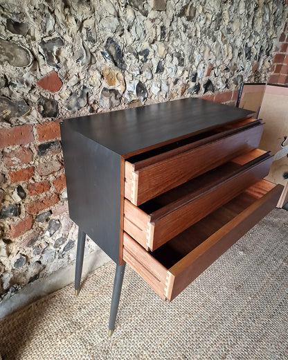 Mid Century Teak Chest of Drawers