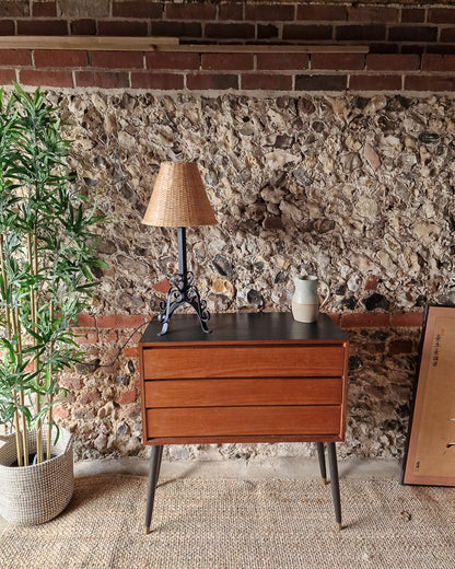 Mid Century Teak Chest of Drawers