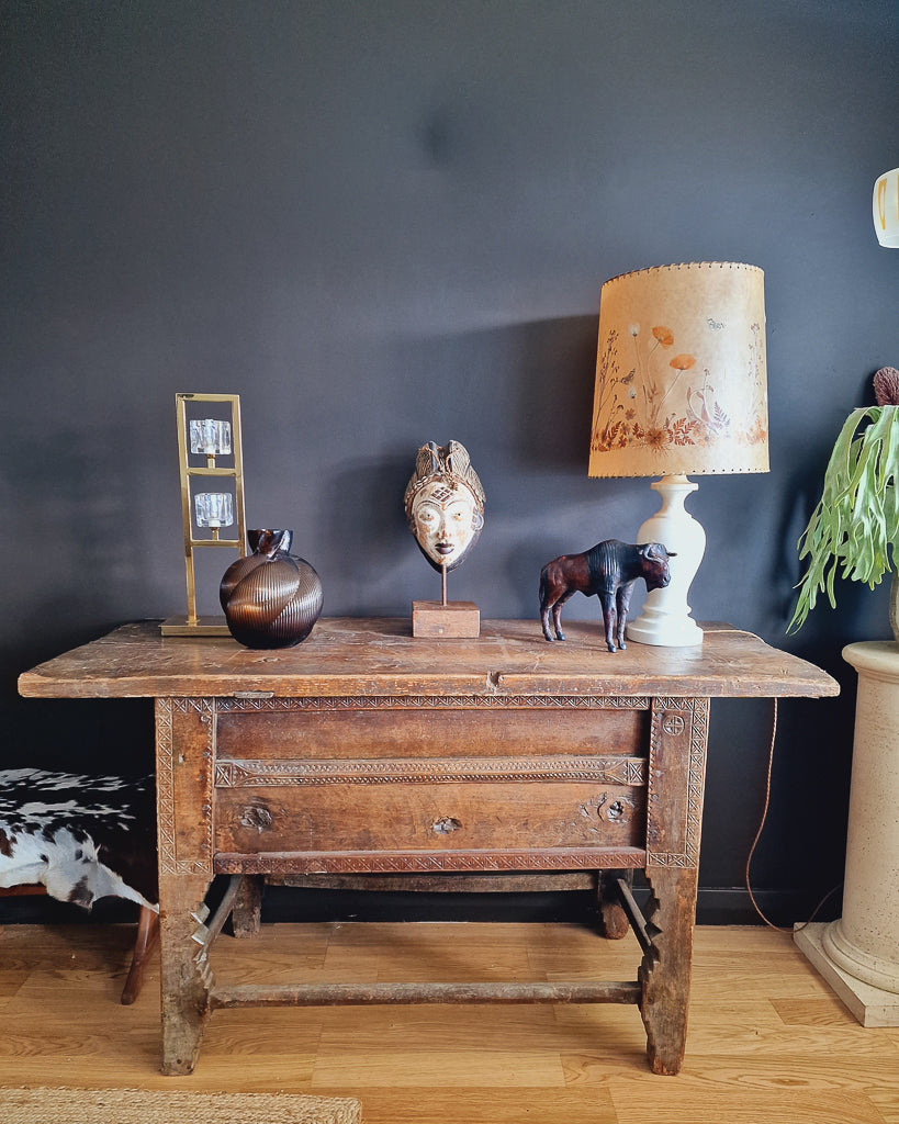 Rustic 19th Century Console Table / Kitchen Island