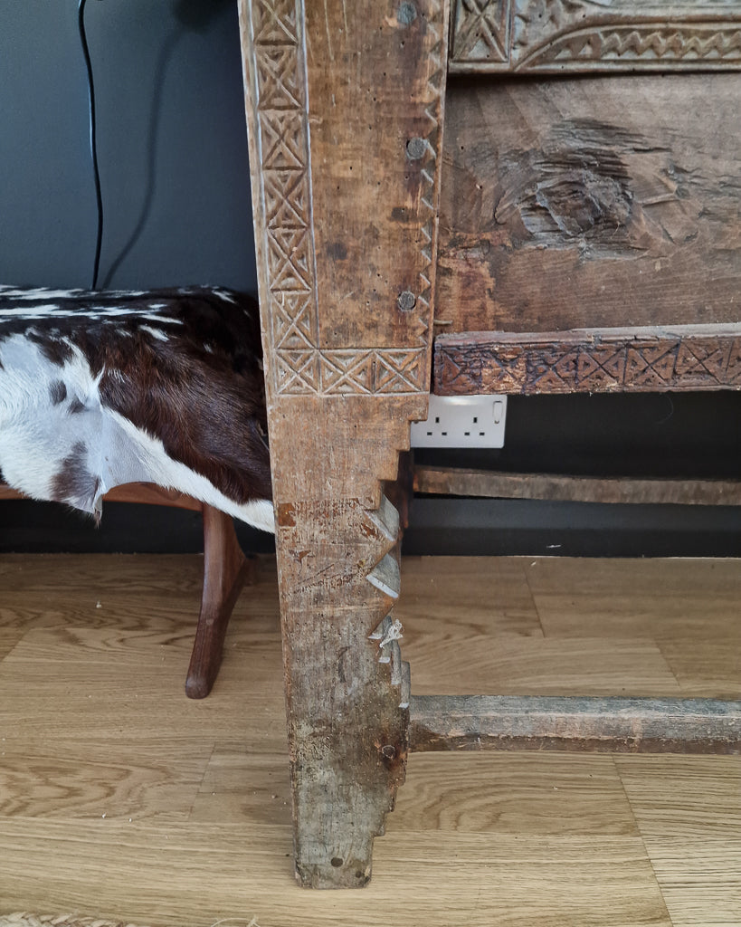 Rustic 19th Century Console Table / Kitchen Island