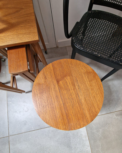 Mid Century Teak Nesting Tables