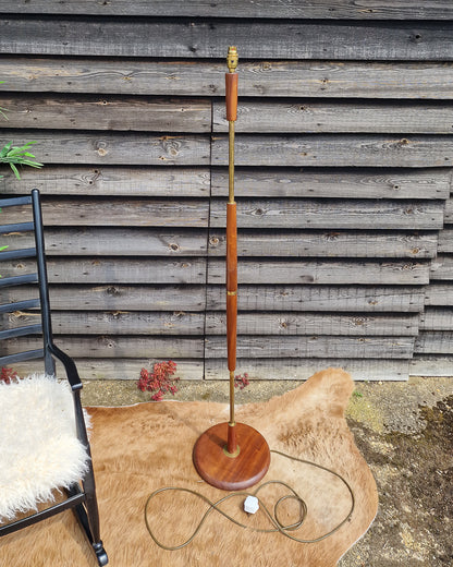 Mid Century Standard Floor Lamp inc. Shade