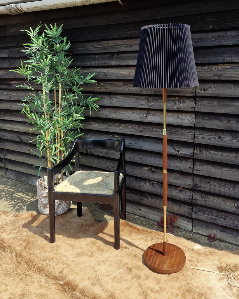 Mid Century Standard Floor Lamp inc. Shade