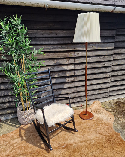 Mid Century Standard Floor Lamp inc. Shade