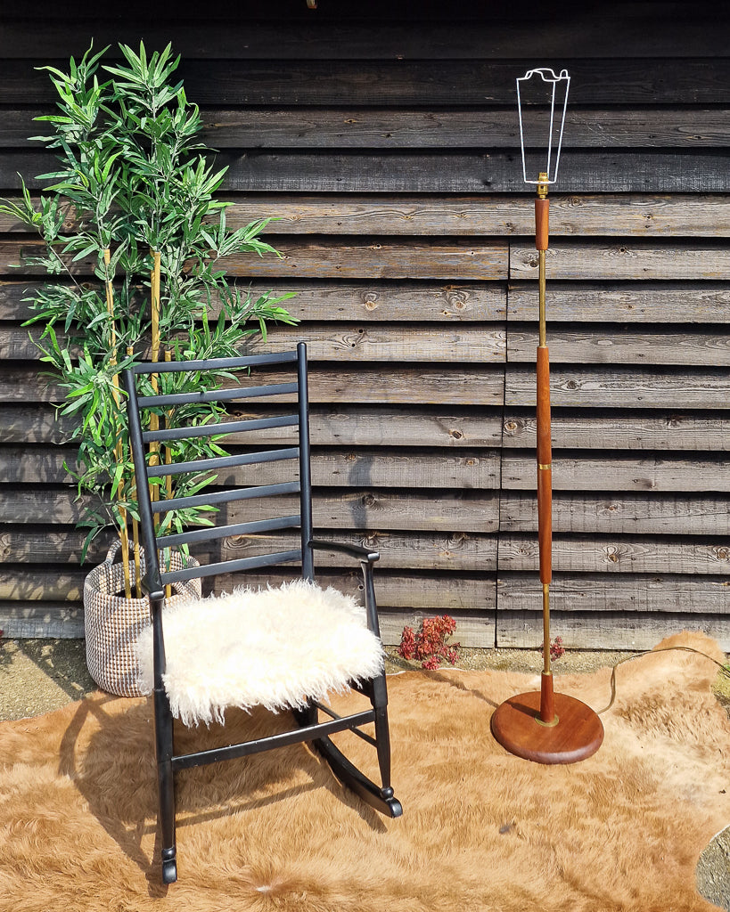Mid Century Standard Floor Lamp inc. Shade