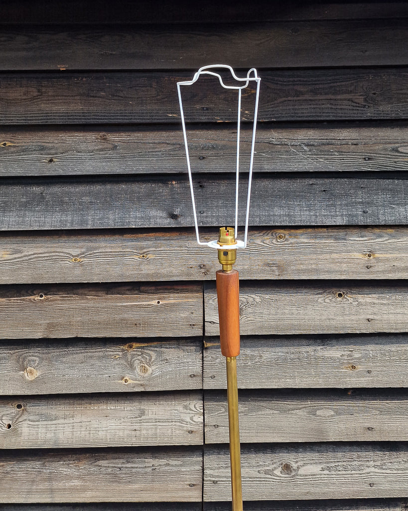 Mid Century Standard Floor Lamp inc. Shade