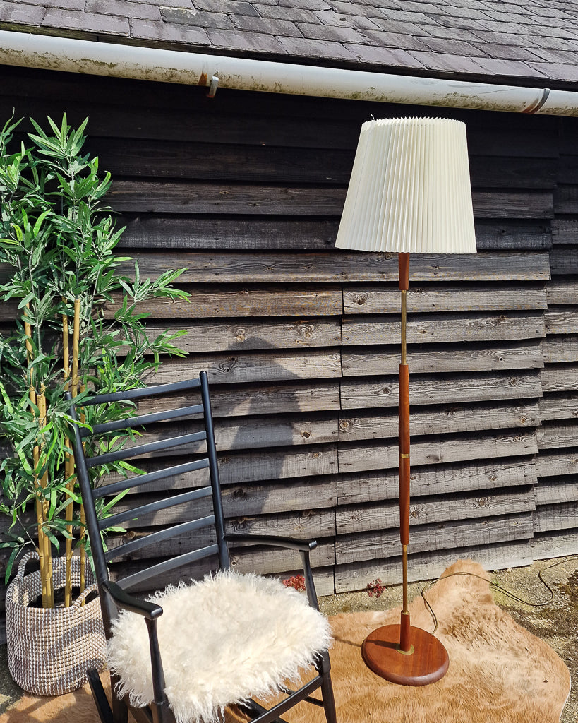 Mid Century Standard Floor Lamp inc. Shade