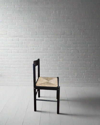 Mid Century Ebonised Dining Chairs (x4)