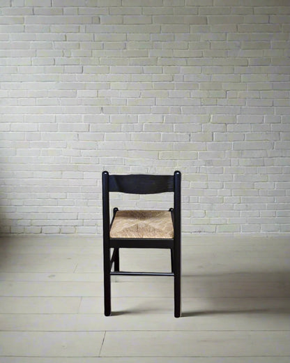 Mid Century Ebonised Dining Chairs (x4)