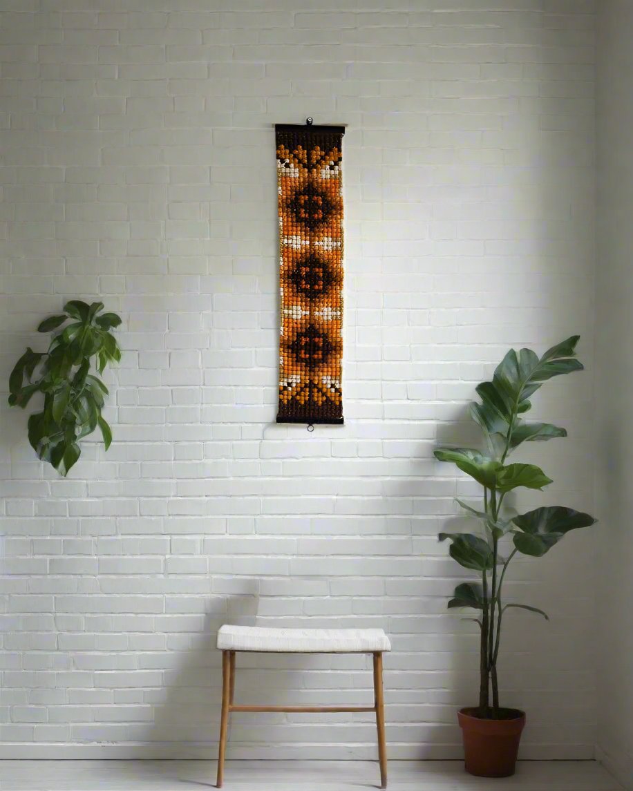 Norwegian Wool Tapestry Wall Hanging