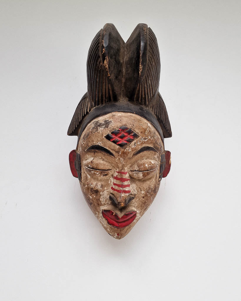 Antique African Wall Mounted Mask