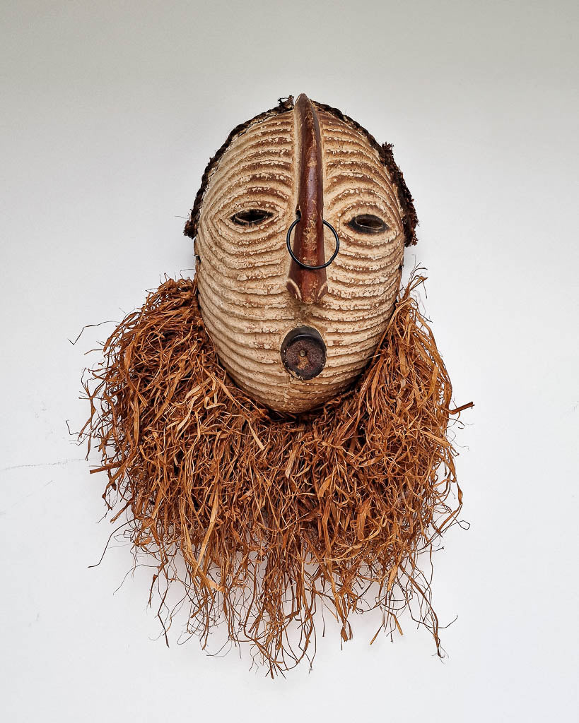 Antique African Wall Mounted Mask