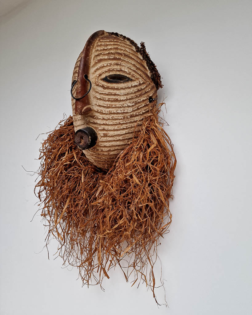 Antique African Wall Mounted Mask