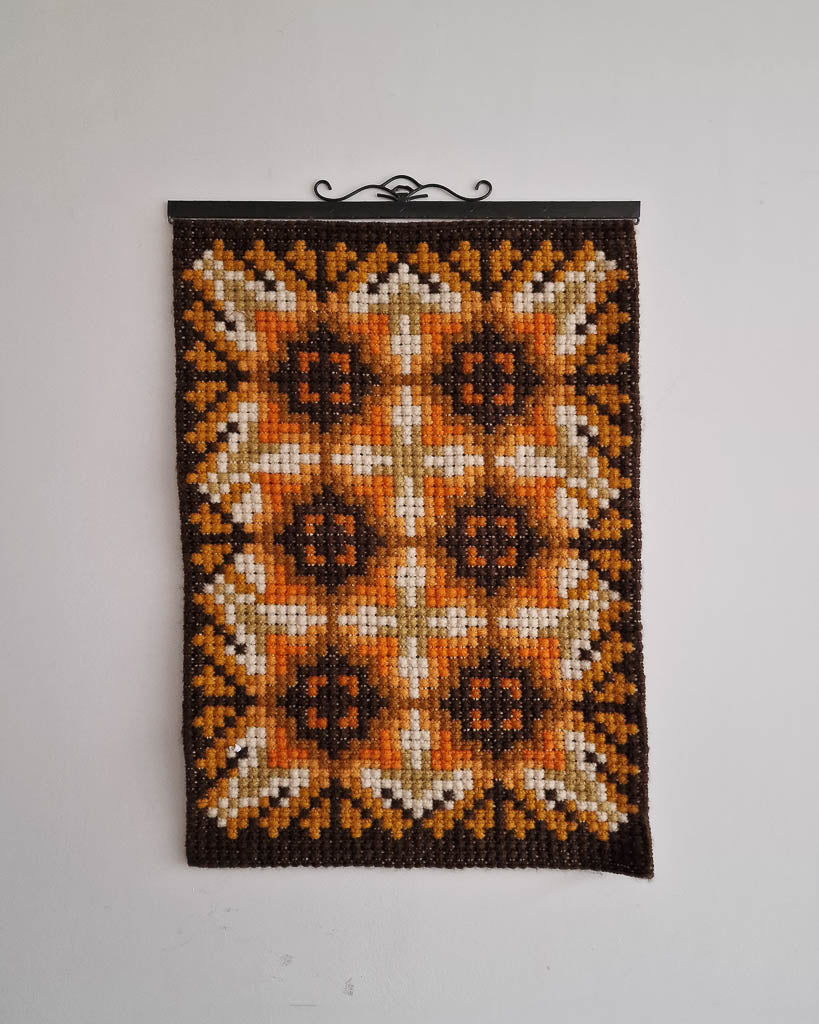 Norwegian Wool Tapestry Wall Hanging