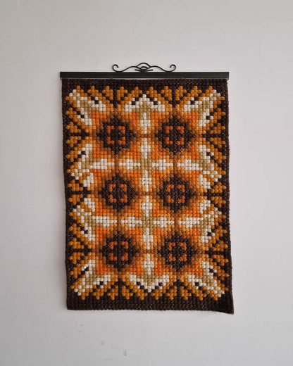 Norwegian Wool Tapestry Wall Hanging