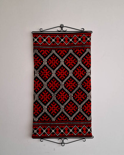 Norwegian Wool Tapestry Wall Hanging