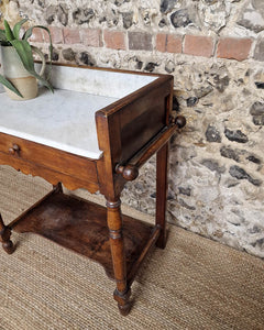 Victorian Marble Dressing Table / Washstand