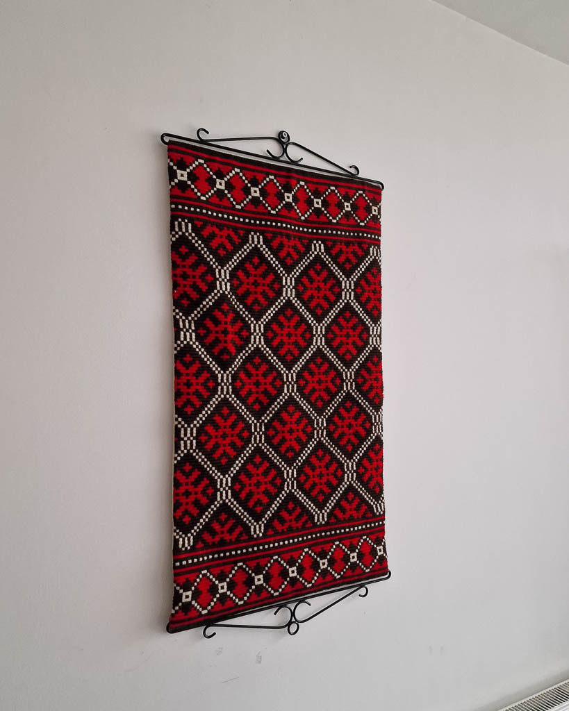 Norwegian Wool Tapestry Wall Hanging
