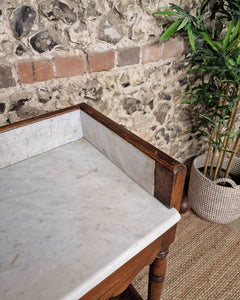 Victorian Marble Dressing Table / Washstand