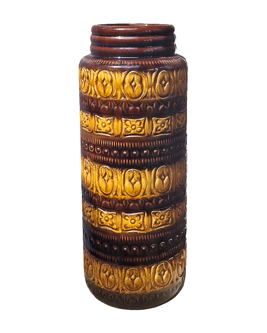 Mid Century Large Studio Ceramic Pottery Vase