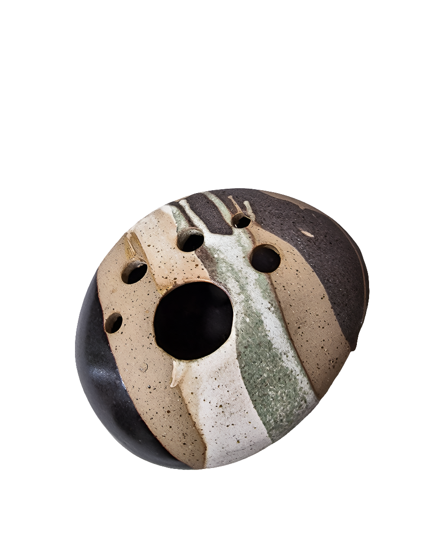 Mid Century Pebble Studio (Potpourri) Pottery Vase