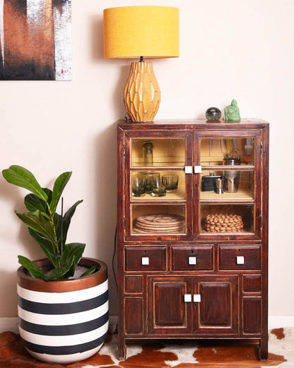 Vintage Indian Teak Cabinet
