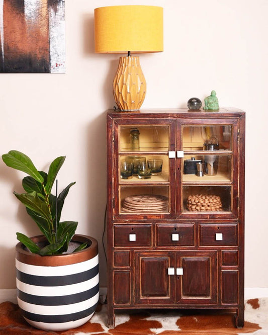 Vintage Indian Teak Cabinet