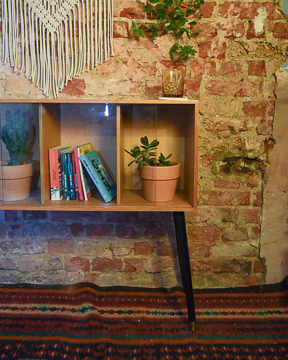 Mid Century Oak Cabinet