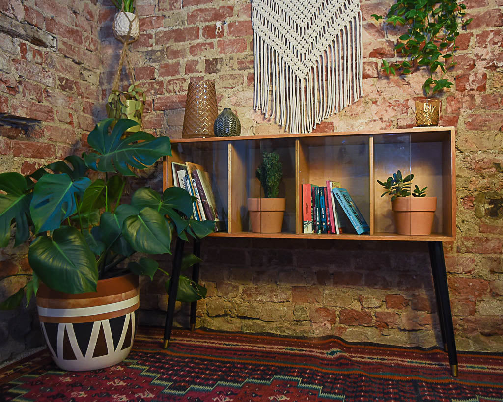 Mid Century Oak Cabinet