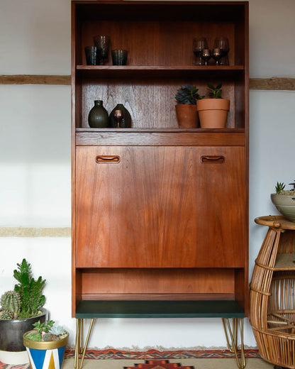 G Plan Victor Wilkins Teak Bookcase Room Divider