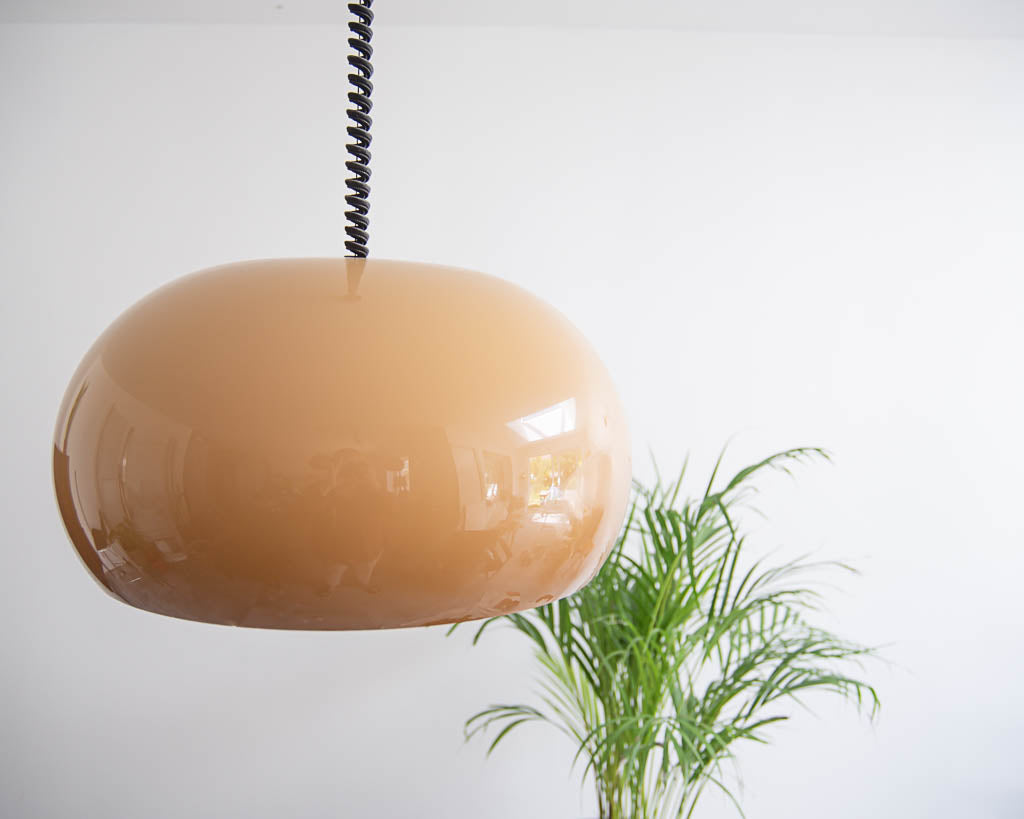 Retro Rise & Fall Ceiling Light