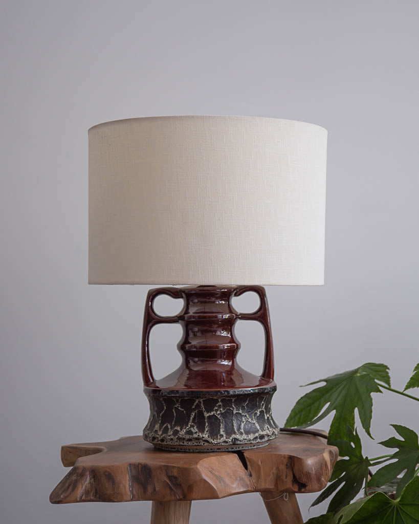 German Ceramic Table Lamp