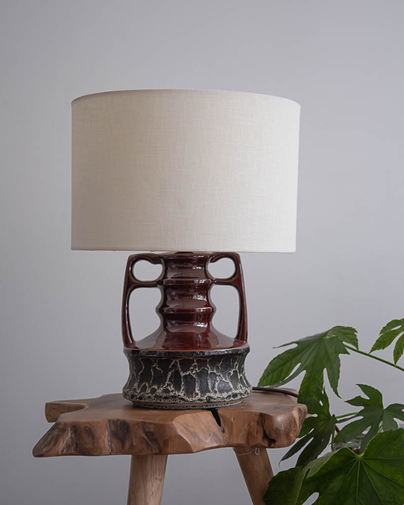 German Ceramic Table Lamp