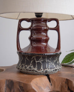 German Ceramic Table Lamp