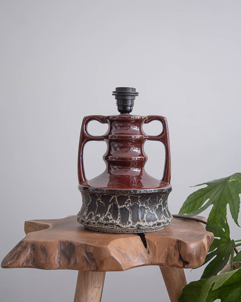 German Ceramic Table Lamp