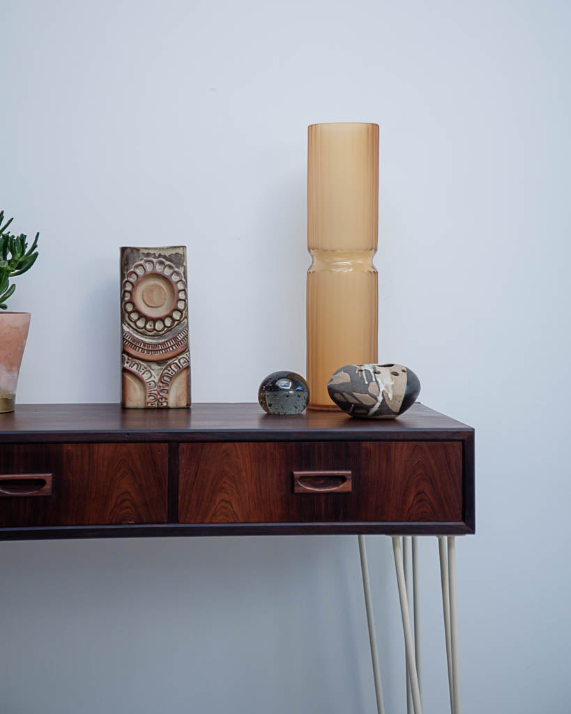 Mid Century Rosewood Console / Dressing Table