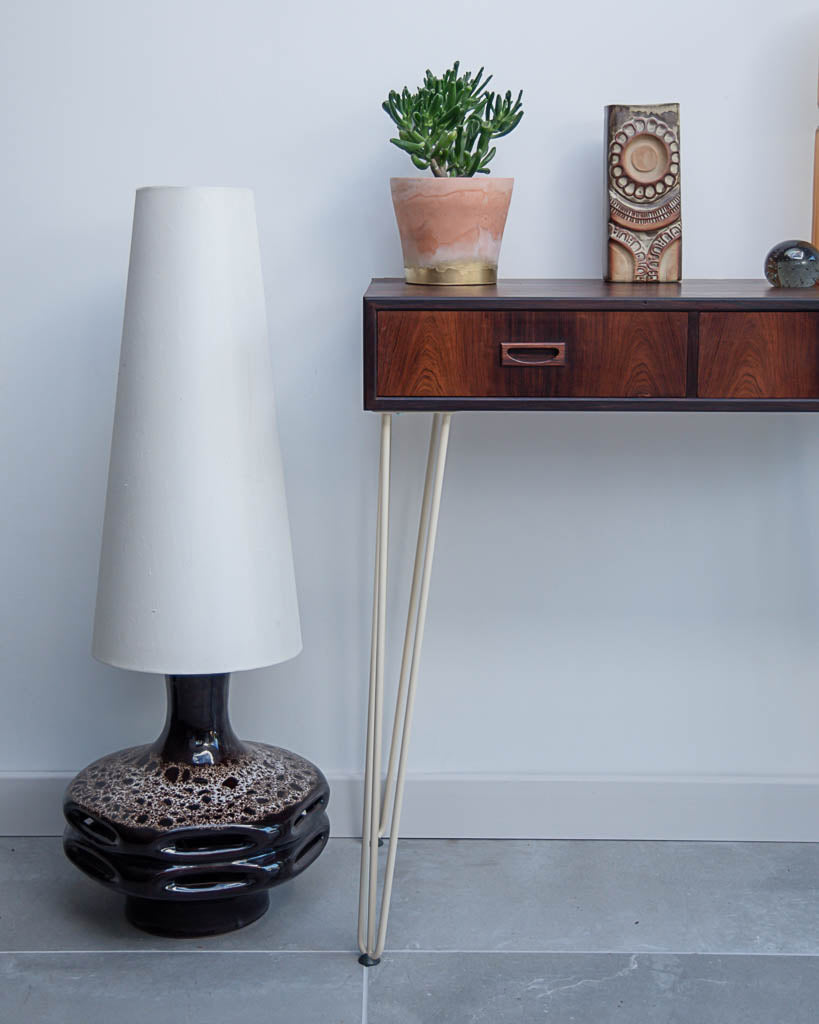 Mid Century Rosewood Console / Dressing Table