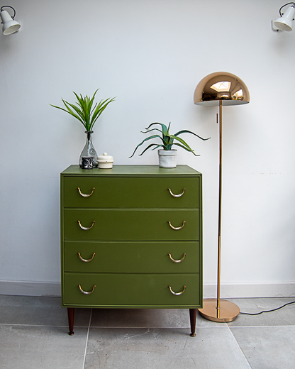 Mid Century Chest of Drawers (Wild Cactus)