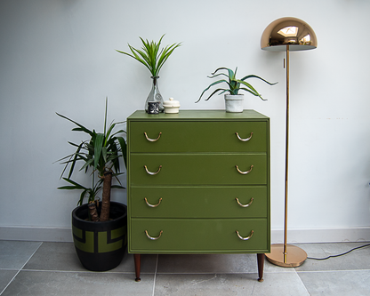 Mid Century Chest of Drawers (Wild Cactus)