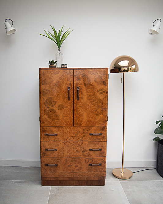 Art Deco Tallboy / Cocktail Cabinet